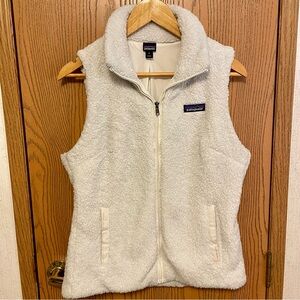 Patagonia Cream Fleece Vest